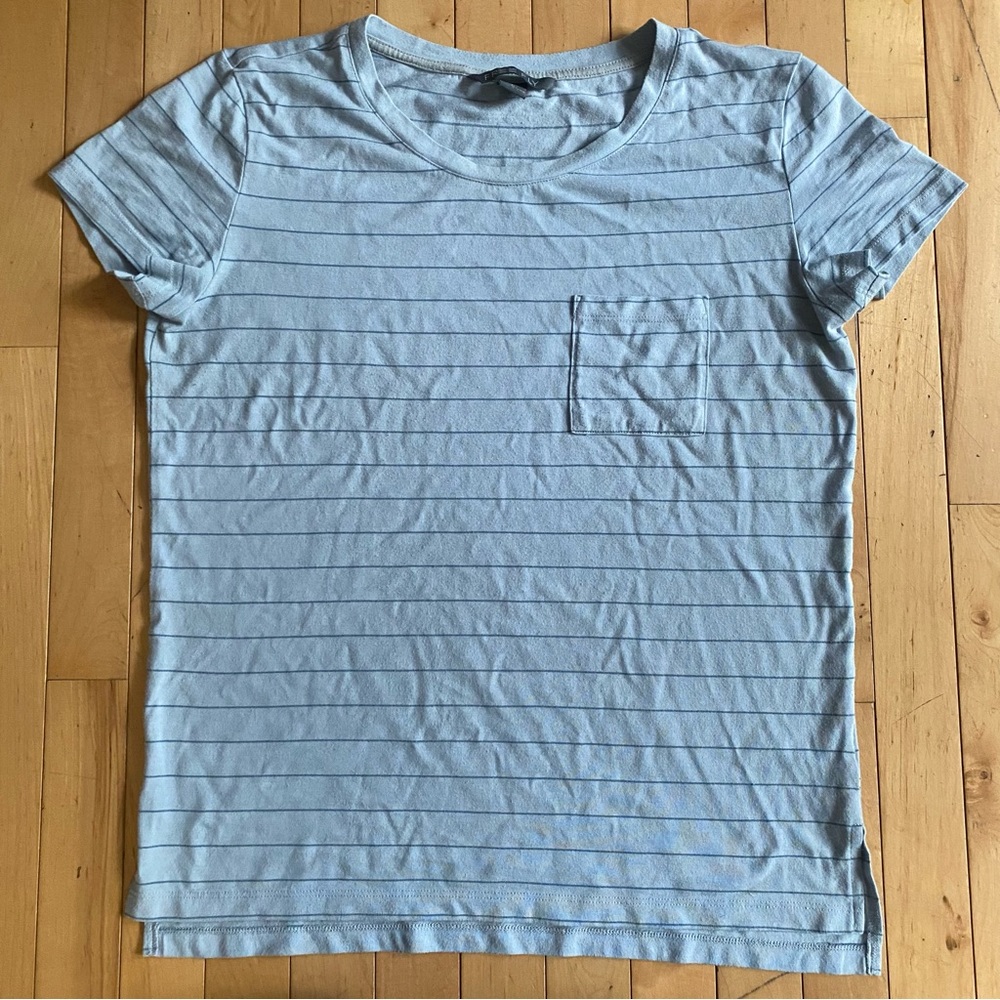 Freefly Striped Pocket Tee size S